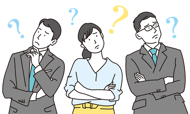 ダイレクトメールについて悩んでいる様子